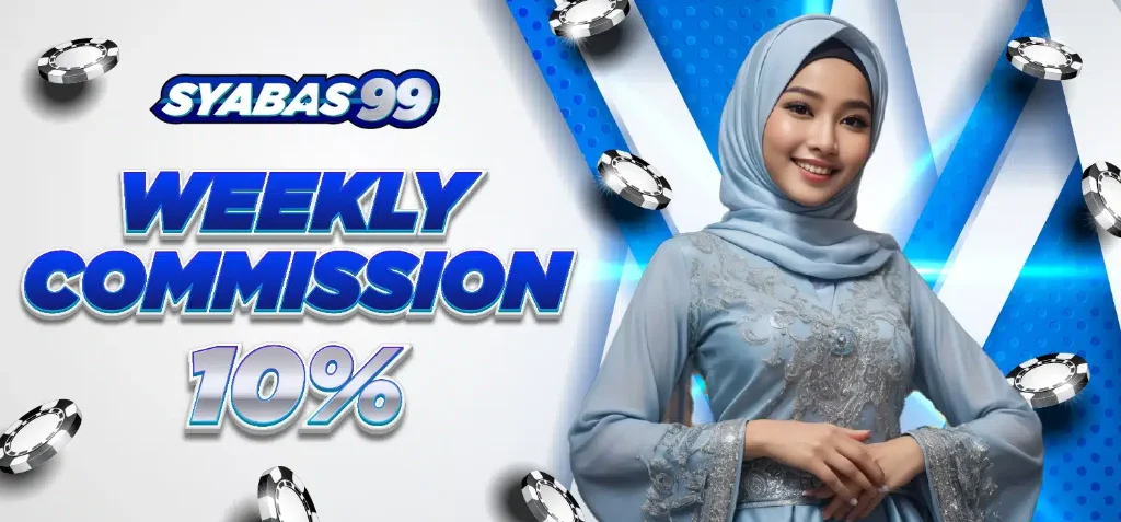 Syabas99 Weekly Commission 10%